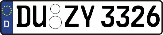 DU-ZY3326