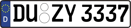 DU-ZY3337