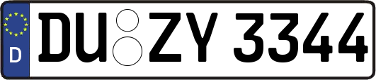 DU-ZY3344