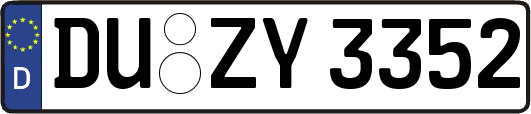DU-ZY3352