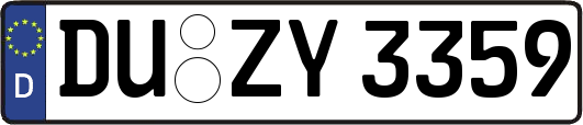 DU-ZY3359