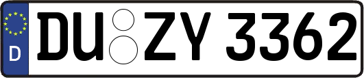 DU-ZY3362