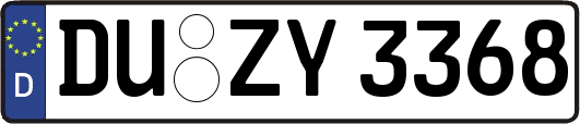 DU-ZY3368