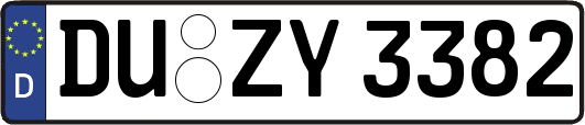 DU-ZY3382