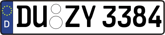 DU-ZY3384