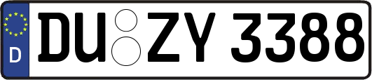 DU-ZY3388