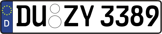 DU-ZY3389