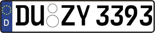 DU-ZY3393