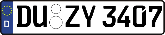 DU-ZY3407