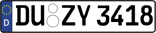 DU-ZY3418