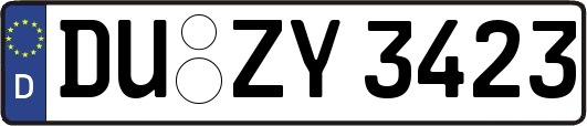 DU-ZY3423