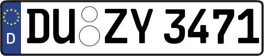DU-ZY3471