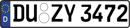 DU-ZY3472