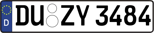 DU-ZY3484