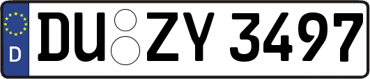 DU-ZY3497