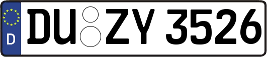 DU-ZY3526