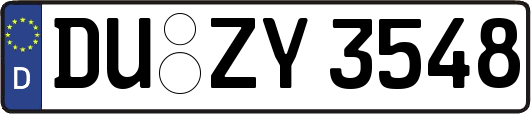 DU-ZY3548