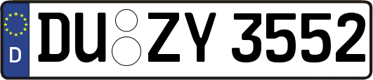 DU-ZY3552