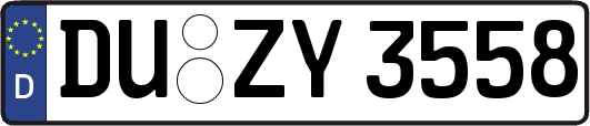 DU-ZY3558
