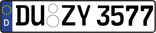 DU-ZY3577