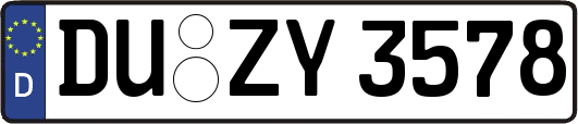 DU-ZY3578