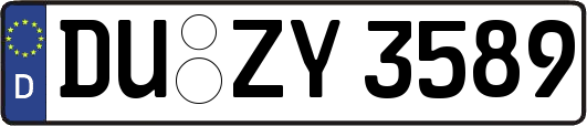 DU-ZY3589