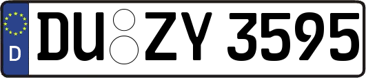 DU-ZY3595