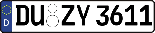 DU-ZY3611