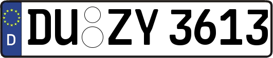 DU-ZY3613