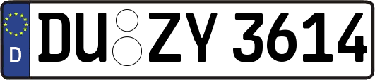 DU-ZY3614