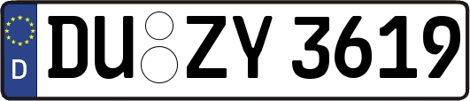 DU-ZY3619