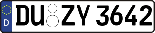 DU-ZY3642
