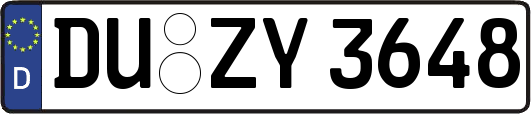 DU-ZY3648