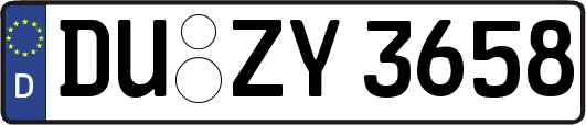 DU-ZY3658