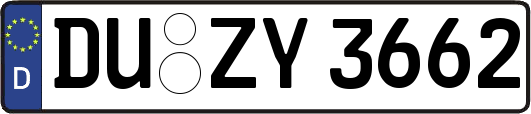 DU-ZY3662