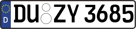 DU-ZY3685