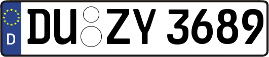DU-ZY3689