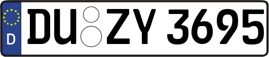 DU-ZY3695
