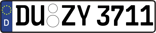 DU-ZY3711