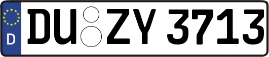 DU-ZY3713