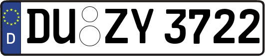 DU-ZY3722