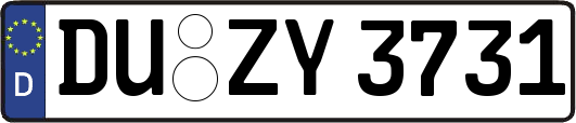 DU-ZY3731