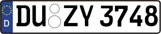 DU-ZY3748