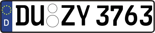 DU-ZY3763