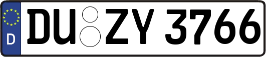 DU-ZY3766