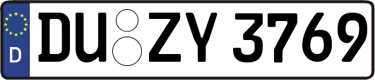 DU-ZY3769
