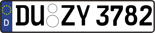 DU-ZY3782