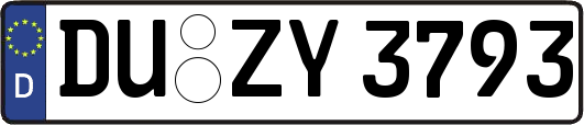 DU-ZY3793
