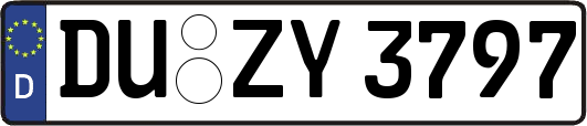 DU-ZY3797