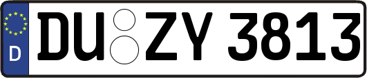 DU-ZY3813